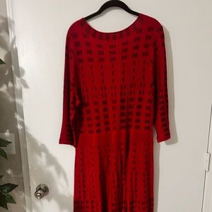 This lovely fit and flare sweater dress is the perfect edition to your wardrobe